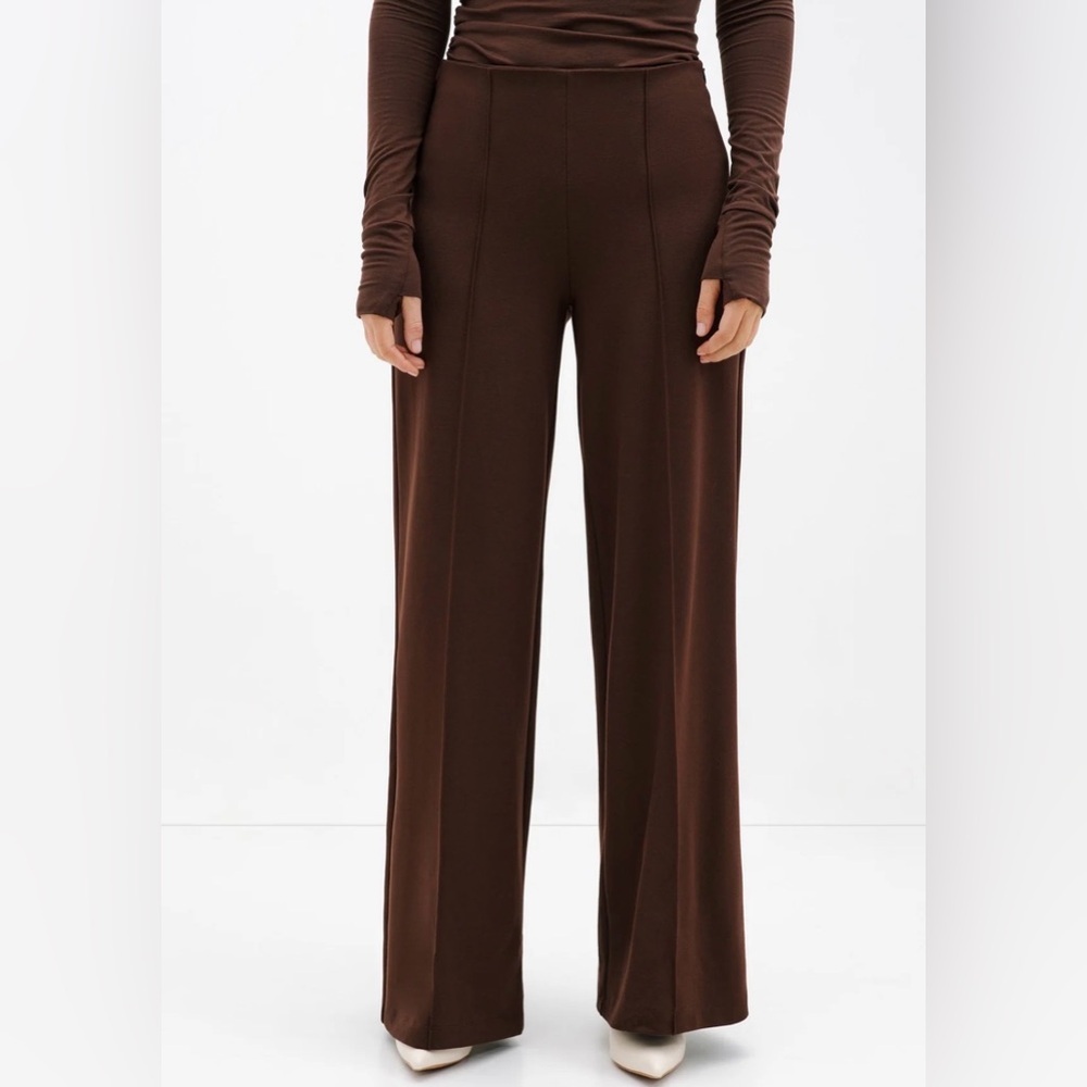 Marcella NYC Gina Pants In Espresso XXL